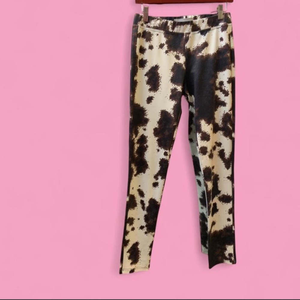 Double D Ranch cowprint Leggings